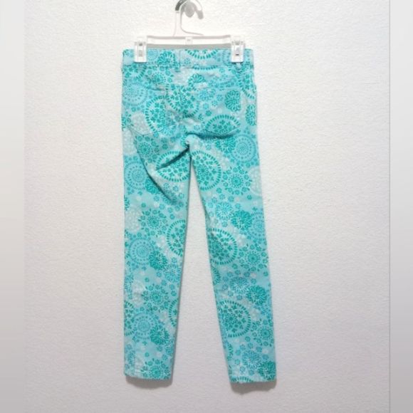 Gymboree Girls Snowflake Twill Pants size 8 - Picture 2 of 7